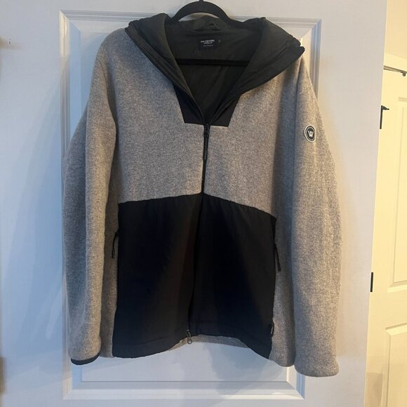 Mikael Holebrook Windproof Hood- Grey Melange/ Black - Size XL - Picture 3 of 12